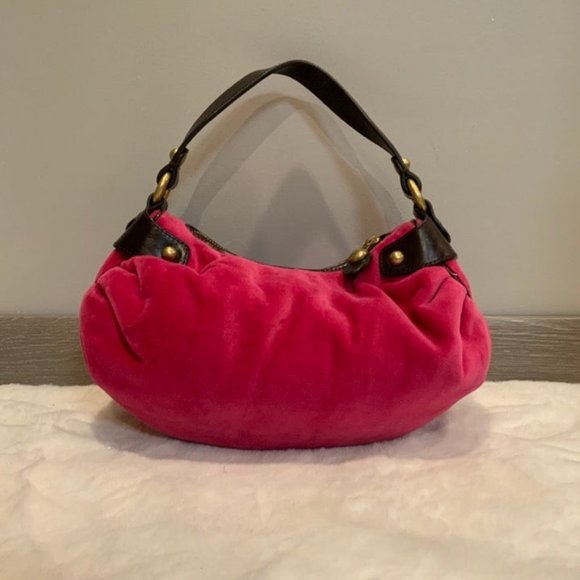 Vintage Y2K Juicy Couture Barrel Baguette Handbag - Picture 3 of 8